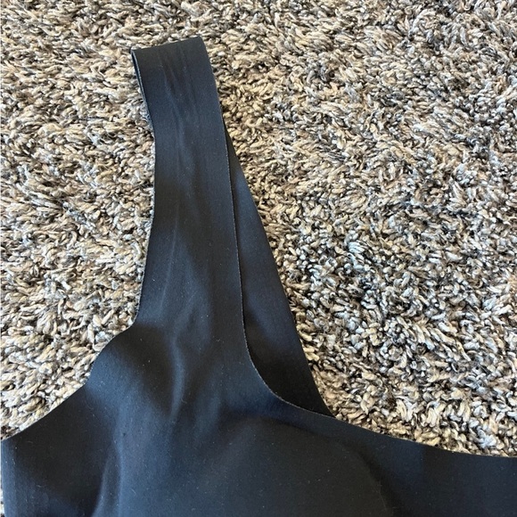 SKIMS Naked Scoop Longline Bralette Wirefree Black Size MEDIUM - Picture 5 of 8